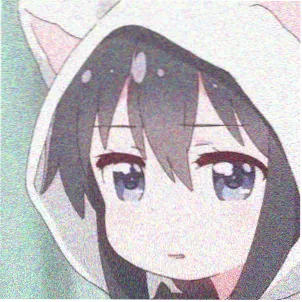 萌三国漫画Q版赵云角色立绘，墨蓝甲胄